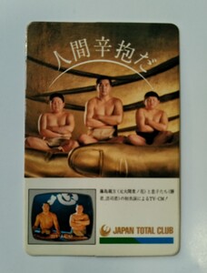 貴乃花　勝君　光司君　相撲　日本観光サービス　ポケットカレンダー（カードカレンダー)1982年　送料110円