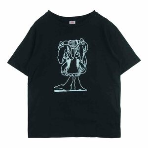 コンフィアウトドアガーメント COMFY OUTDOOR GARMENT プリント 半袖 Tシャツ ブラック系 S【中古】 【即決】