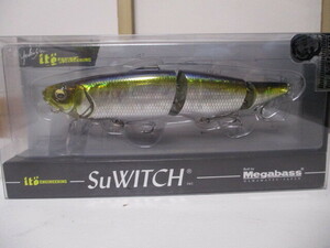 メガバス　　スイッチ　　　GG TENNESSEE SHAD　　　　　　　Megabass　SUWITCH　　ITO　新品　