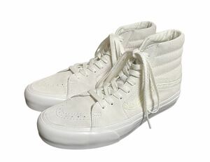 VANS ANAHEIM SK8 HI VR3 -SUEDE BLANC DE BLANC VN0005UNJVY US8 26cm ホワイト バンズ アナハイム スケートハイ VR3 スエード US8