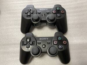 SONY 純正品 PS3 ワイヤレスコントローラー DUALSHOCK3 2個セット 