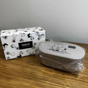 未使用 PEANUTS スヌーピー ランチボックス お弁当箱 フードコンテナ 2個組 SNOOPY 