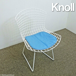 Knoll ワイヤーチェア 1脚 ◆ 在庫4 ◆ ホワイト ミッドセンチュリーモダン ◆ ハリー・ベルトイア ◆ ノール イス