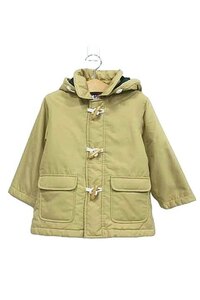 【中古】MIKIHOUSE ミキハウス 子供服 キッズ コート アウター ベージュ 男の子 女の子 サイズ100cm＿s-0686-r28