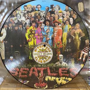 ドイツ/デンマーク・ピクチャー・レコード ミスプリ！★The Beatles Sgt. Pepper