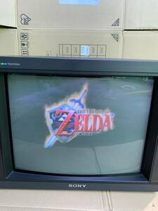 ソニー KX-21HV1S TRINITRON トリニトロン カラーモニター ブラウン管 カラーテレビ レトロ 