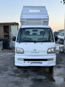 中古ハイゼット PTO ダンプ エアコン 117200km 車検2年付き/F5 マニュアル 4WD 書類 あり。