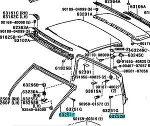 【トヨタ純正新品】TOYOTA 未使用品 ★超希少品★ 70 スープラ リムーバブルルーフ ウェザーストリップ エアロトップ GA70 MA70 JZA70