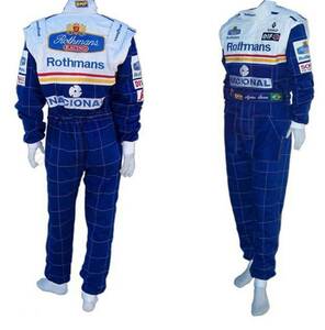 海外 送料込み 　高品質　アイルトン・セナ F1 Ayrton Senna Rothmans 1994 レーシングスーツ　サイズ各種 　レプリカ