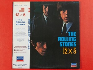 ◇【カラーレコード 美盤】ローリング・ストーンズ Rolling Stones/12×5/国内盤帯付きLP、L20P1010 #W25YK2