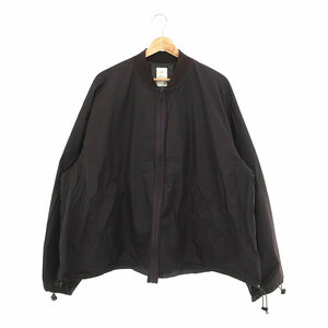 Name. / ネーム | 2021SS | NYLON MICRO RIPSTOP BOMBER JACKET ナイロン ボンバージャケット | 2 | バーガンディ | メンズ