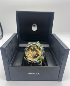 A BATHING APE 25TH ANNIVERSARY CASIO G-SHOCK GA-110BAPE アベイシングエイプ カシオジーショック