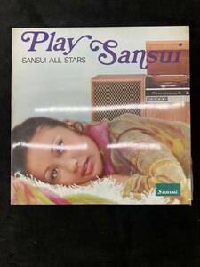 LP レコード Play Sansui 山水電気株式会社 SANSUI ALL STARS STEREO SSR-103 yl-1