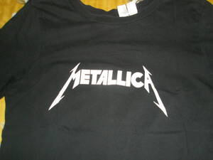 【即決】H&M METALLICA メタリカ ロゴTシャツ EUR/US S バンドT