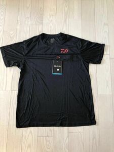 送料無料！！　ダイワ　Daiwa Tシャツ　半袖　Lサイズ　黒　未使用品