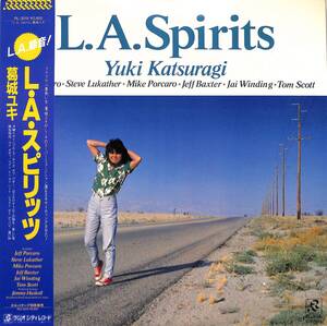 A00594929/LP/葛城ユキ with スティーヴ・ルカサー&ジェフ・ポーカロ(TOTO)「L.A. Spirits (1982年・RL-3019・ロックンロール・ブルース