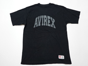 ●AVIREX アヴィレックス 半袖 Tシャツ M 黒 ●0813●