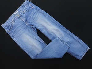 THE SHOP TK ザショップティーケー タケオキクチ クロップド デニムパンツ sizeM/ブルー ■◇ ☆ elb0 レディース