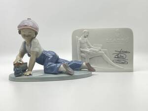 *＊ LLADRO リャドロ ＊* ALL ABOARD Figurine No. 7619 オルアボード *L10