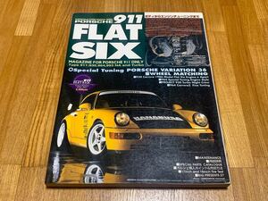 PORSCHE 911 FLAT SIX magazine 930 964 993 tuning midnight TBK Abflug Veilside koenig RUF ポルシェ 最高速 旧車 当時物 JDM parts