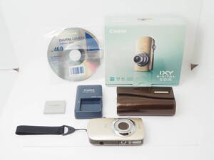 【良品】キヤノン Canon IXY DIGITAL 510 IS デジタルカメラ Compact Digital Camera Gold #162