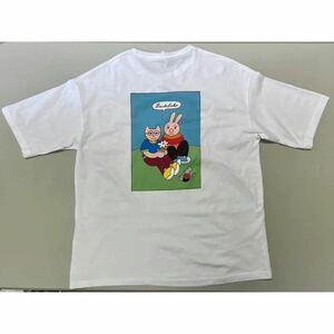 新品未開封 三四郎単独ライブ「道徳の日本男児 其ノ漆」公式グッズ アニマル Tシャツ ホワイト 白 Sサイズ