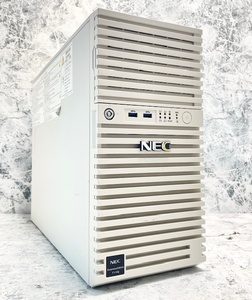 812// NEC Express 5800/T110j N8100-2757Y Xeon E-2124 3.30GHz メモリー16GB BIOS サーバー 