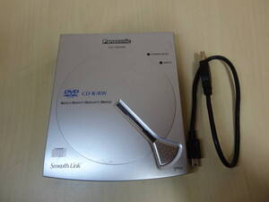 [送料無料 即決] Panasonic ポータブル　DVD-ROM&CD-R/RW ドライブ KXL-CB20AN 難あり