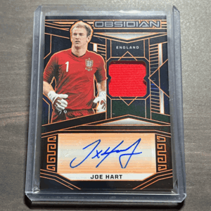 Joe Hart - England Auto /99 Jersey Autographs Electric Etch Orange 2023-24 Panini Obsidian Soccer Autograph 直筆サイン