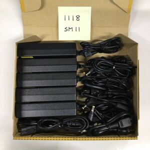 （1118SM11）送料無料/中古/FUJITSU 富士通 フジツウ/FMV-AC343A(A13-090P2A)/19V/4.74A/純正 ACアダプタ 5個セット