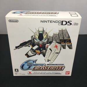 ニンテンドーDSソフト SDガンダム Gジェネレーション クロスドライブ ニンテンドーDSLite νガンダムver 同梱限定版 ソフト未開封 バンダイ