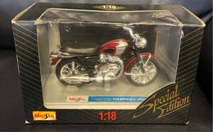 1/18 トライアンフ ボンネビル T120 Triumph Bonneville 1969 スペシャルエディション ダイキャストバイク オートバイ Maisto マイスト