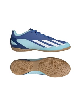 未使用即決 adidasアディダス エックス クレイジーファスト.4 IN 25.0cm ロイヤルブルー IE1585