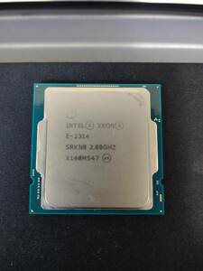 【ジャンク】Intel Xeon E-2314 (2.8GHz) bulk 4C/4T/L3 8M/TDP65W　-155