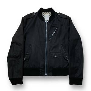 00SS Number (N)ine Single Riders Jacket Black EXTRA HEAVY期 ririZip size:3 Cotton Silk ナンバーナイン 店舗受取可