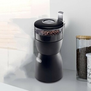 簡単操作のおしゃれデロンギ電動コーヒーミル 豆挽き DeLonghi コーヒーグラインダー お手入れ簡単 クリーニングブラシ付 カフェ