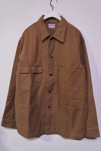 WORLD WORKERS BIG JOHN ワールドワーカーズ ワークジャケット カバーオール size M ブラウン