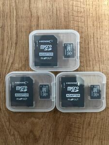 ★送料込み！匿名配送！microSDカード 32GB［3枚セット]