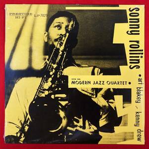 未開封　OJC盤です　ジャズ定番の音　ソニー・ロリンズ　Sonny Rollins With The Modern Jazz Quartet　希少品　美品　限定盤 1LP レコード