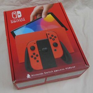 未使用 Nintendo Switch（有機ELモデル）マリオレッド HEG-S-RAAAA 任天堂スイッチ本体4902370551495　お安くどうぞ