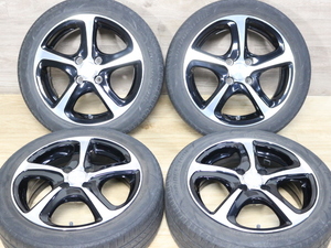 即決品☆バルミナ ZR5 5.5J +42 165/55R15 PCD100 ブリヂストン レグノ N-BOX N-WGN N-ONE デイズ モコ サクラ ワゴンR スペーシア アルト