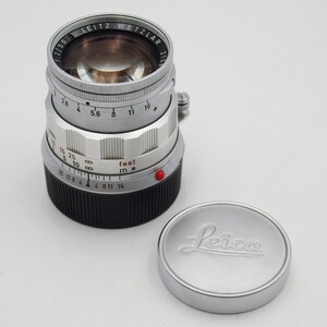 1円〜 Leica ライカ LEITZ WETZLAR SUMMICRON ズミクロン 1:2/50 レンズ 動作未確認 y337-3350581【Y商品】