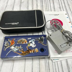 m002 D2(60) Nintendo ニンテンドー DSi TWL-001 充電器 取説 保管ケース付き 通電確認済み 画面不具合あり ゲーム機 任天堂