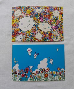 村上隆 ポストカード 絵葉書 2枚 Takashi Murakami kaikai kiki vintage