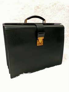 LOUIS VUITTON/ルイ・ヴィトン/ピロットケースウラル/タイガ/レザー/GRN/美品/MI0964/浦R】