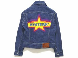 HYSTERIC GLAMOUR 90s vintage original DENIM JACKET / ヒステリックグラマー スタープリント デニムジャケット Gジャン レディース