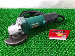 中古品 電動工具 HiKOKI ハイコーキ 100mm電気ディスクグラインダ G10B 鉄工 金属加工.切断 研磨.サンダー. ITAQ7BQKA5U8