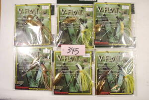 メガバス　MEGABASS　V-FLAT　MINI　Vフラットミニ　５／１６　OZ　新品　10個　セット　３４５