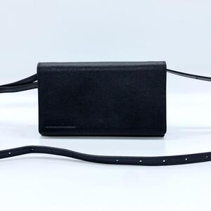 美品 BALENCIAGA バレンシアガ ショルダーバッグ ミニ 黒 レザー g00604