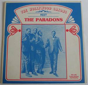 THE HOLLYWOOD SAXONS MEET THE PARADONS Mil-1000 /// Doo Wop